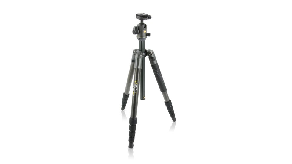 Vanguard VEO 2 265CB Carbon Fiber Tripod with Ball Head, Gray, VEO 2 265CB