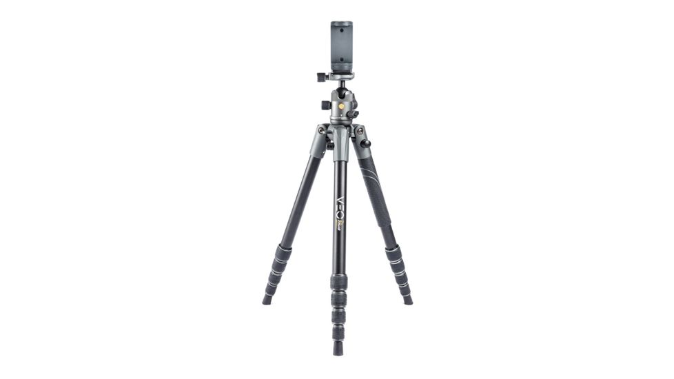 Vanguard VEO 2 S 235CBQS Carbon Fiber Travel Tripod w/ BH-50 Ball Head, Black, VEO2S235CBQS