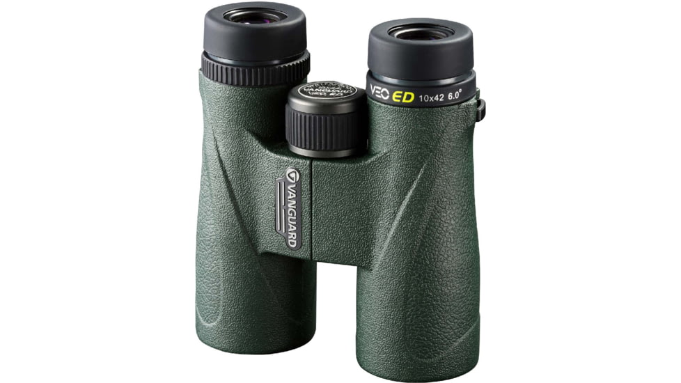 Vanguard VEO ED Binocular, 10x42mm, Roof System, BAK4 Prism, Green, VEO ED 1042