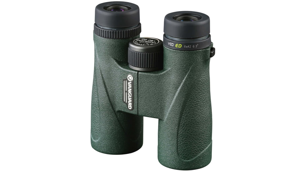 Vanguard VEO ED Binocular, 8x42mm, Roof System, BAK4 Prism, Green, VEO ED 8420