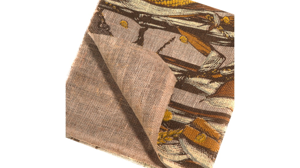 Vanish Bulk Camo Burlap Roll, Glare Free Hunting Blind Material, 12-Yards L x 54inW, Natural/Allen Company Grain Belt Camo, 25338