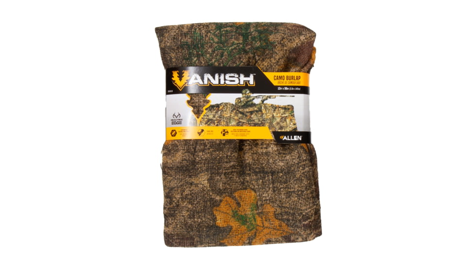 Vanish Camo Burlap, Realtree Edge, 54inx12ft, 25313