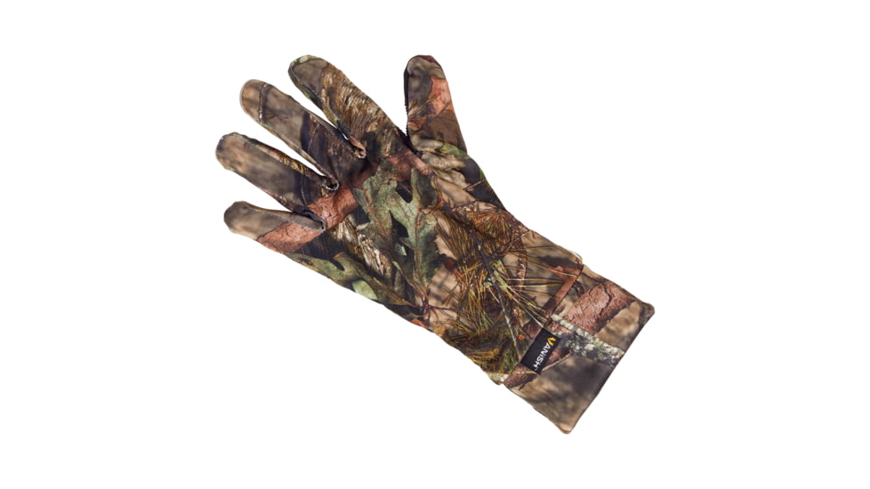 Vanish Camo Spandex Gloves with Palm Dots, Mossy Oak Break-Up Country Camo, 25341