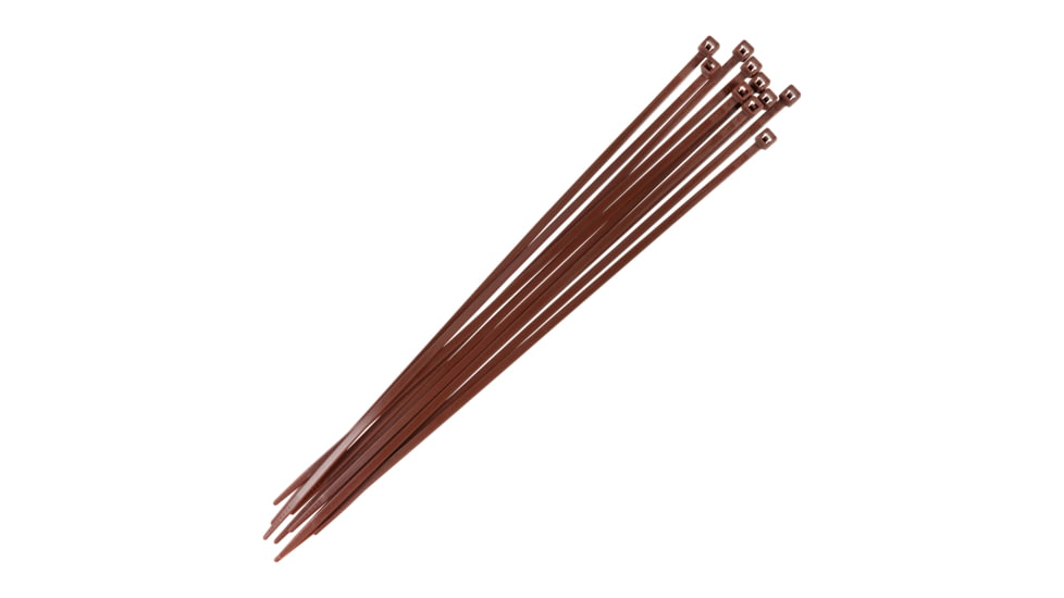 Vanish Hunting Blind Nylon Cable Ties, Assorted 100-Pack, Green/Brown/Tan, 15823