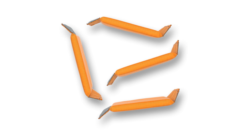 Vanquest Gear 4.5 in Wide Assorted Divider Pads, 4-Pack, 2 Tall + 2 Short, Orange, 019906OR