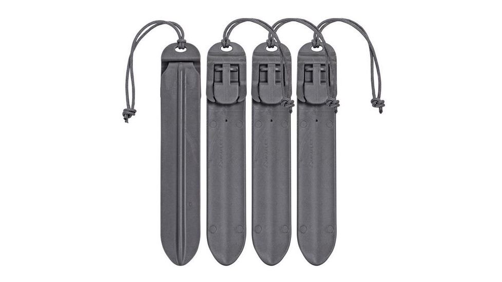 Vanquest Gear 5in MOLLE STICKS STIX 4 Pack, Wolf Gray, Small 99MS5X4-WG