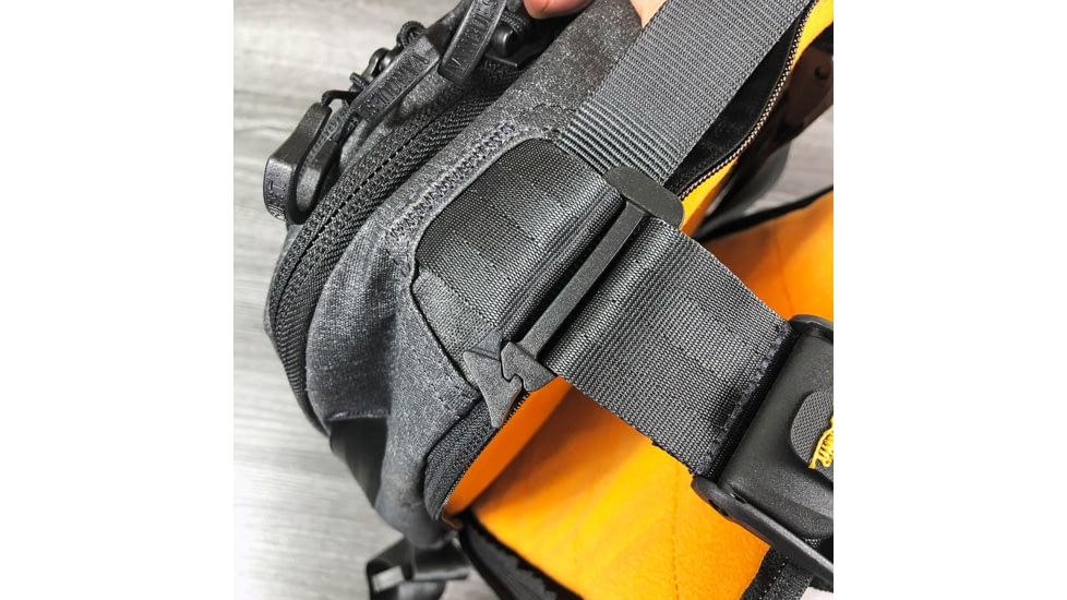 Vanquest Gear Carbide Convertible Sling Backpack, 8 Liters, Shadow Gray, 815108SGRY