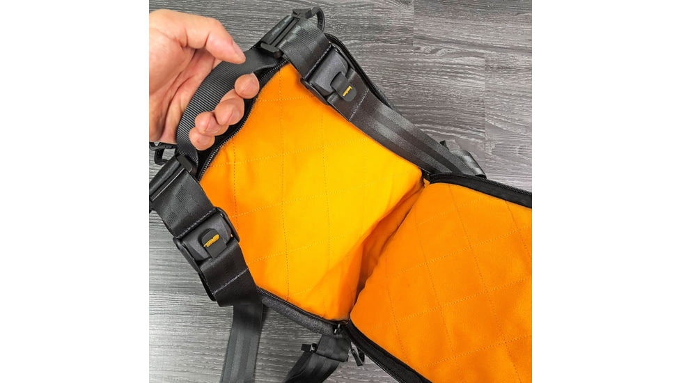 Vanquest Gear Carbide Convertible Sling Backpack, 8 Liters, Shadow Gray, 815108SGRY