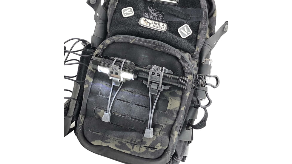 Vanquest Gear Elasto Gear Locks, 2 Pack, Black, Small, 90ELAS02-BK