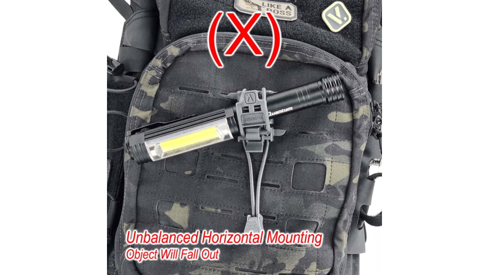 Vanquest Gear Elasto Gear Locks, 2 Pack, Black, Small, 90ELAS02-BK