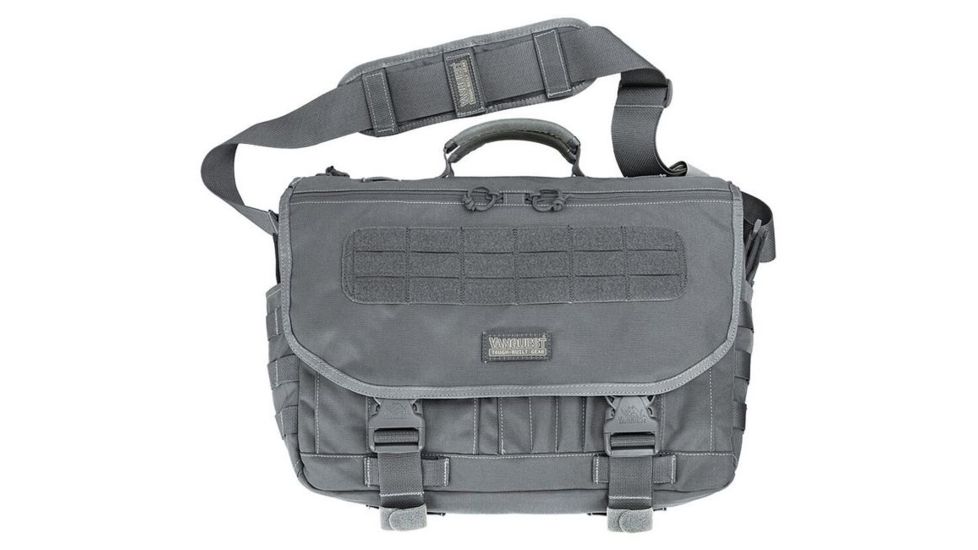Vanquest Gear ENVOY 3.0 Messenger Bag, Wolf Gray, Large 650340WG