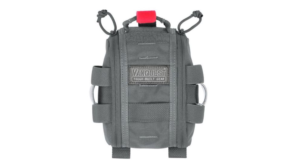 Vanquest Gear FATPack Gen-2 First Aid Trauma Pack,4x6, Wolf Gray, Small 081246WG