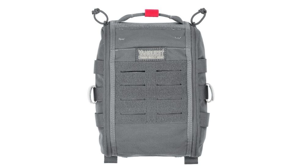 Vanquest Gear FATPack Gen-2 First Aid Trauma Pack,7x10, Wolf Gray, Medium 081271WG