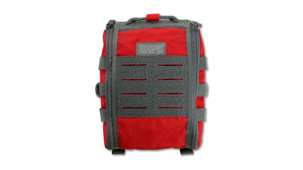 Vanquest Gear Fatpack Gen-2 First Aid Trauma Pack, 7x10, Red, Medium, 081271RD