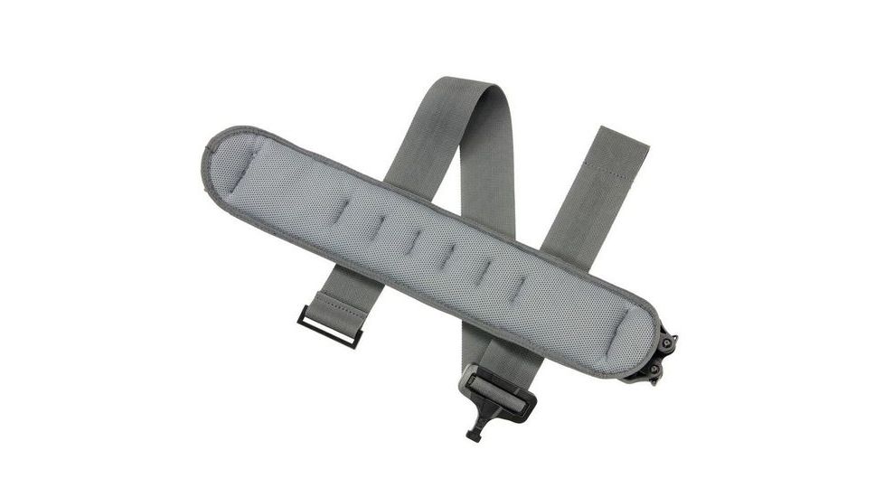 Vanquest Gear GT Cobra Sling Strap, Black/Wolf Gray Trim, Medium 018020BKWG