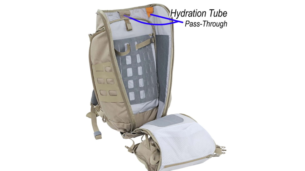 Vanquest Gear Ibex 26 Backpack, Coyote Tan, Large, 772126CT