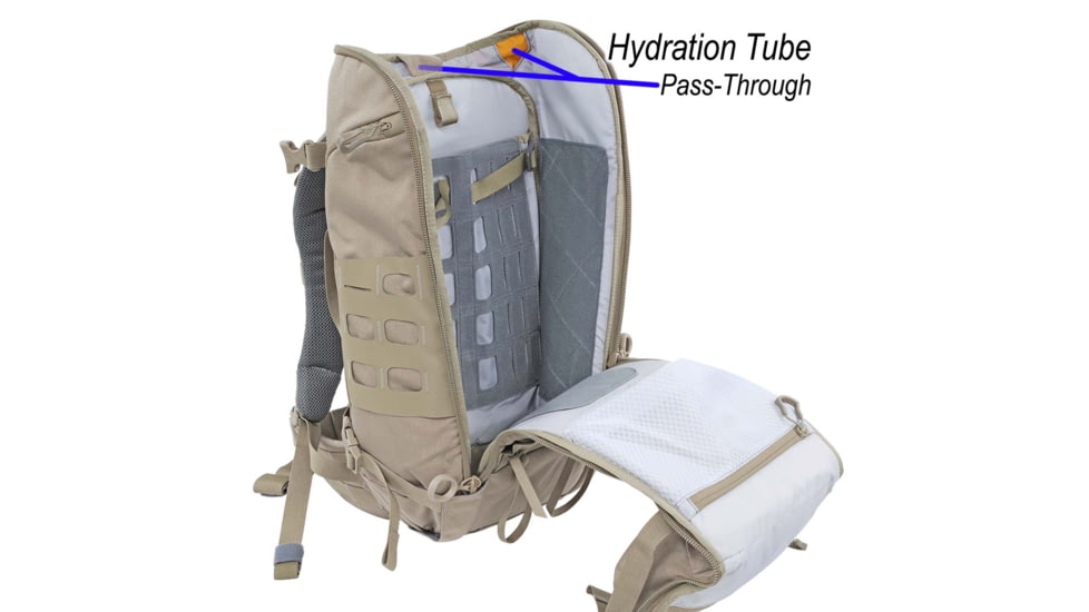 Vanquest Gear Ibex 26 Backpack, Coyote Tan, Large, 772126CT