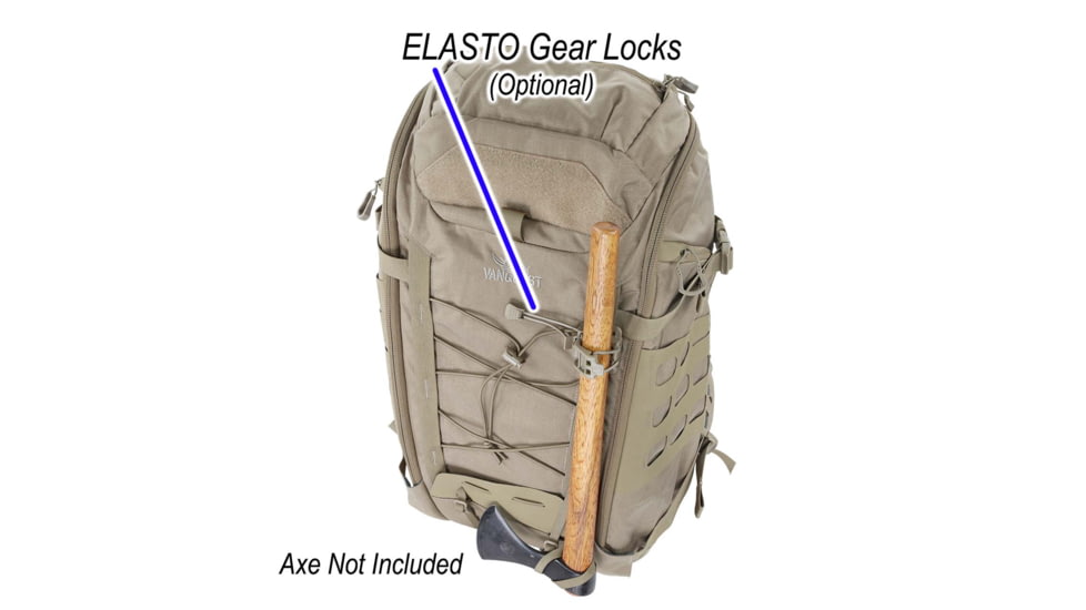 Vanquest Gear Ibex 35 Backpack, Coyote Tan, Large, 772135CT