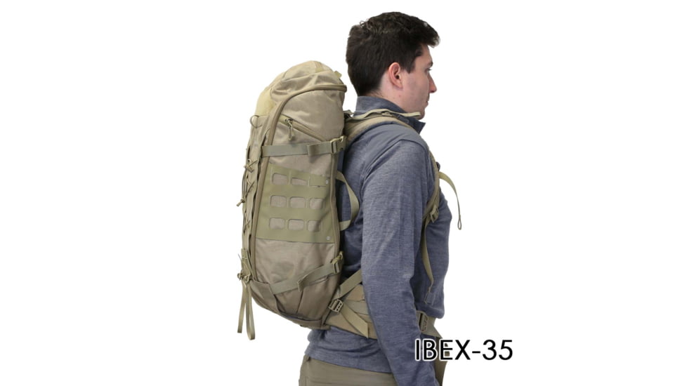 Vanquest Gear Ibex 35 Backpack, Coyote Tan, Large, 772135CT