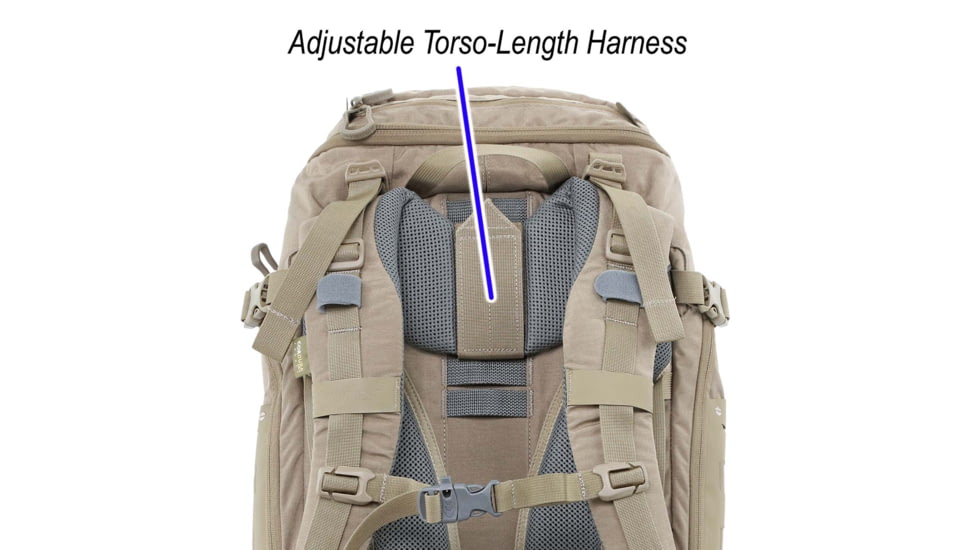 Vanquest Gear Ibex 35 Backpack, Coyote Tan, Large, 772135CT