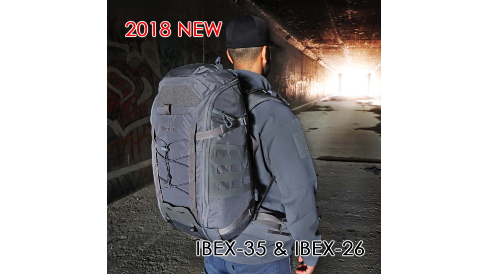Vanquest Gear Ibex 35 Backpack, Wolf Gray, Large, 772135WG
