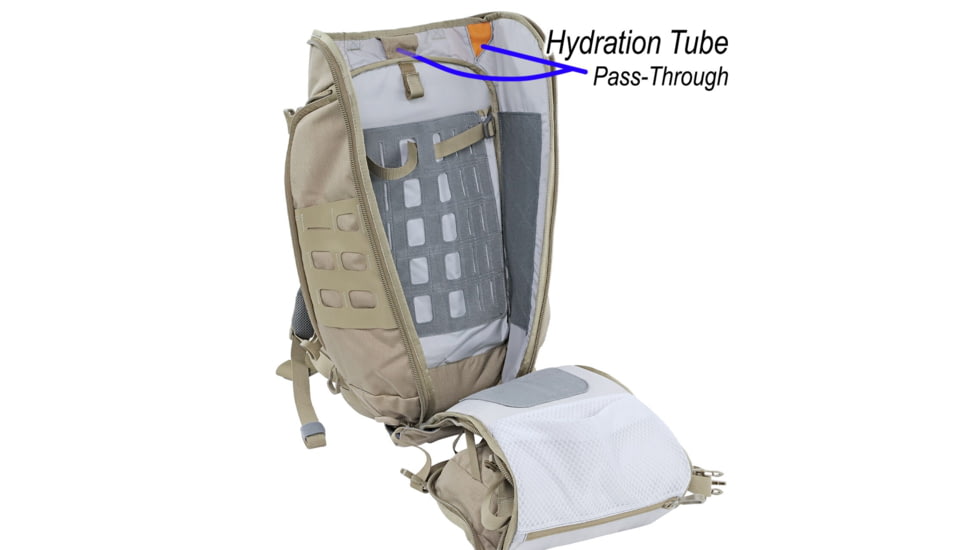 Vanquest Gear Ibex Backpack, 26 Liters, MultiCam-Black, Large, 772126MCB