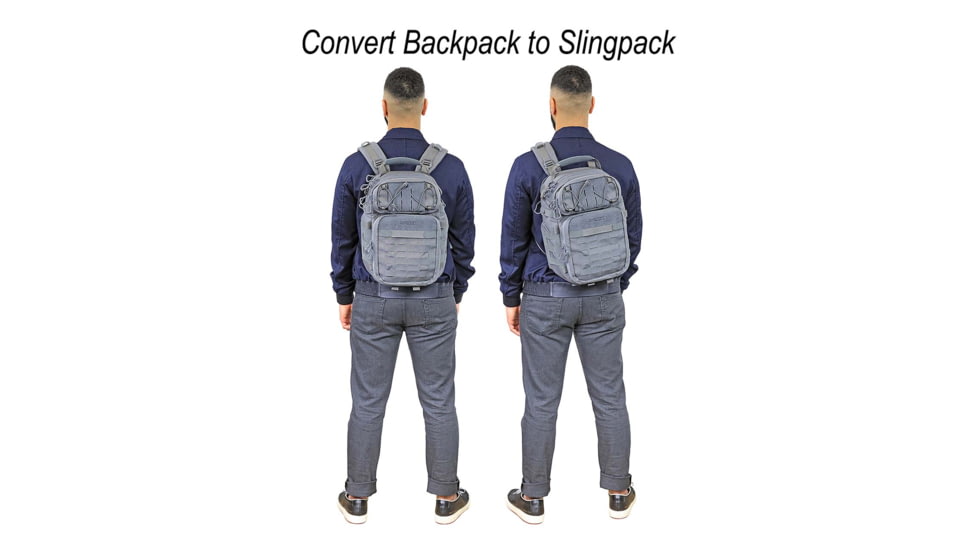 Vanquest Gear Javelin-18 Backpack, Wolf Gray, Large, 776118WG