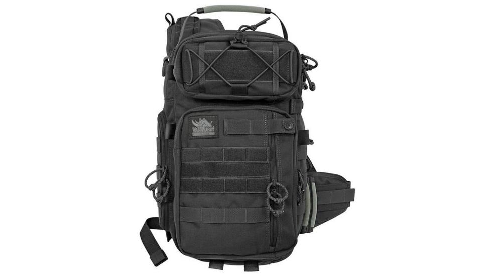 Vanquest Gear JAVELIN 2.0 VSlinger Left-Shoulder-Carry Slingpack, Black, Large 760277BK