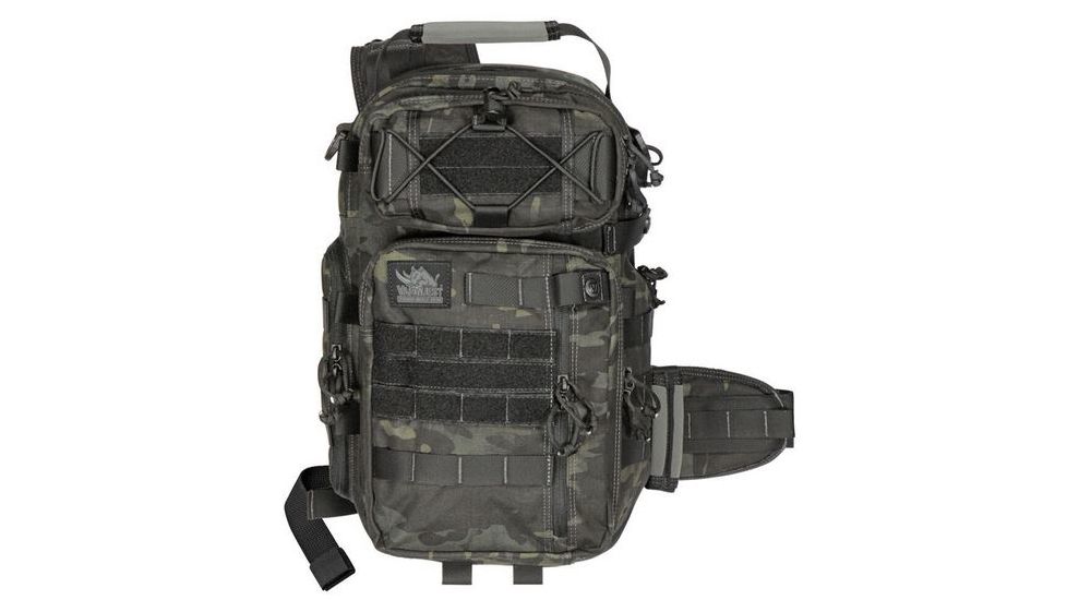 Vanquest Gear JAVELIN 2.0 VSlinger Left-Shoulder-Carry Slingpack, Multicam Black, Large 760277MCB