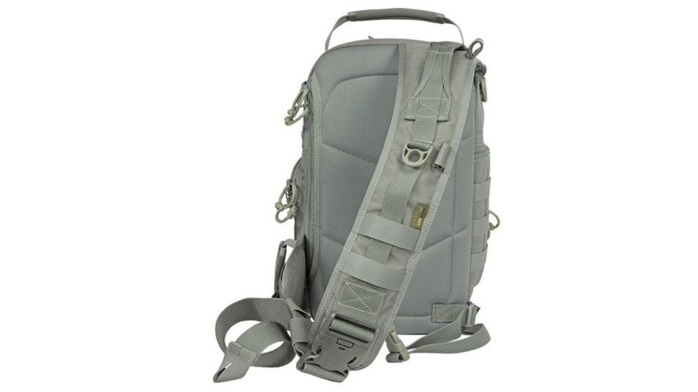 Vanquest Gear JAVELIN 2.0 VSlinger Left-Shoulder-Carry Slingpack, Wolf Gray, Large 760277WG