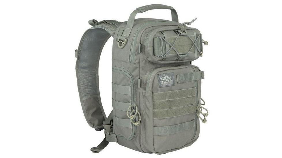 Vanquest Gear JAVELIN 2.0 VSlinger Left-Shoulder-Carry Slingpack, Wolf Gray, Large 760277WG