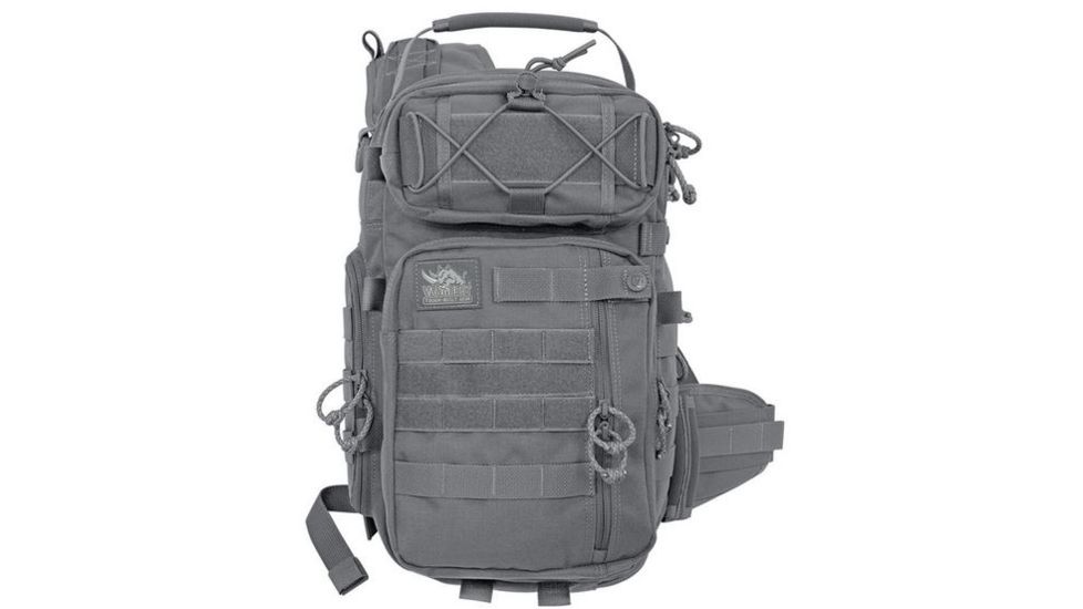 Vanquest Gear JAVELIN 2.0 VSlinger Left-Shoulder-Carry Slingpack, Wolf Gray, Large 760277WG