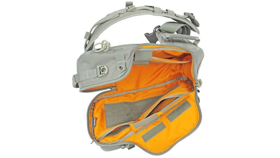 Vanquest Gear JAVELIN 2.0 VSlinger Left-Shoulder-Carry Slingpack, Wolf Gray, Large 760277WG