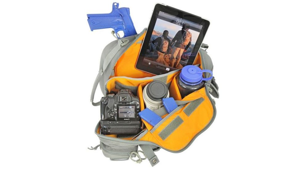 Vanquest Gear JAVELIN 2.0 VSlinger Left-Shoulder-Carry Slingpack, Wolf Gray, Large 760277WG