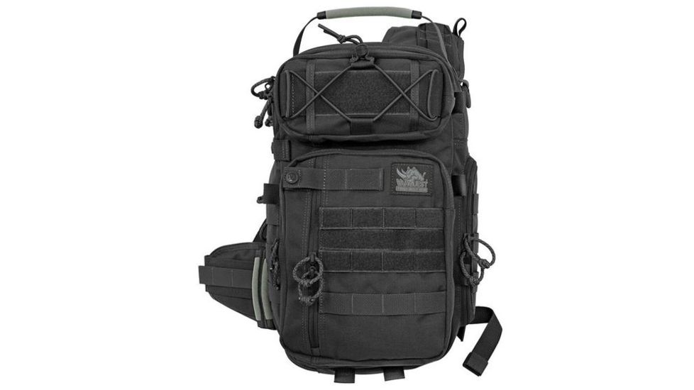 Vanquest Gear JAVELIN 2.0 VSlinger Right-Shoulder-Carry Slingpack, Black, Large 760288BK