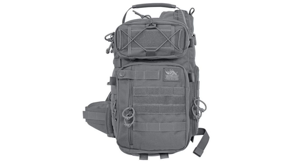 Vanquest Gear JAVELIN 2.0 VSlinger Right-Shoulder-Carry Slingpack, Wolf Gray, Large 760288WG