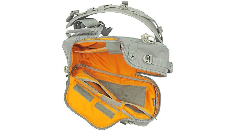 Vanquest Gear JAVELIN 2.0 VSlinger Right-Shoulder-Carry Slingpack, Wolf Gray, Large 760288WG