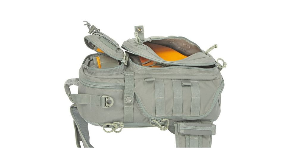 Vanquest Gear JAVELIN 2.0 VSlinger Right-Shoulder-Carry Slingpack, Wolf Gray, Large 760288WG