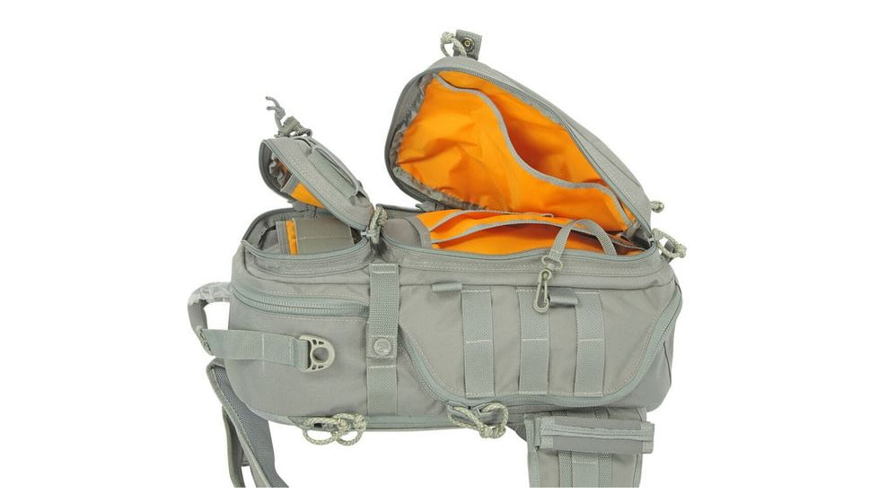 Vanquest Gear JAVELIN 2.0 VSlinger Right-Shoulder-Carry Slingpack, Wolf Gray, Large 760288WG