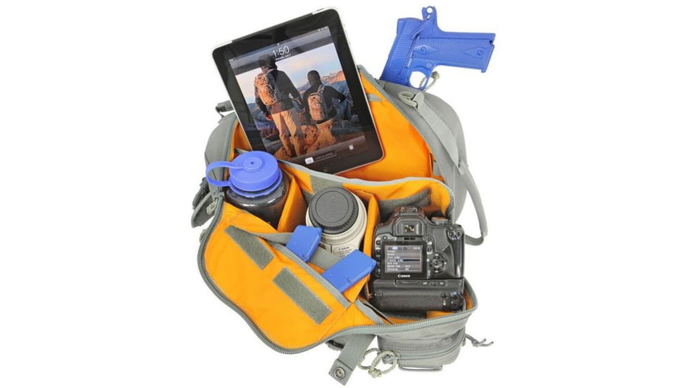 Vanquest Gear JAVELIN 2.0 VSlinger Right-Shoulder-Carry Slingpack, Wolf Gray, Large 760288WG