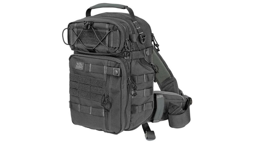Vanquest Gear JAVELIN 3.0 VSlinger Left-Shoulder-Carry Slingpack, Black, Large 760377BK