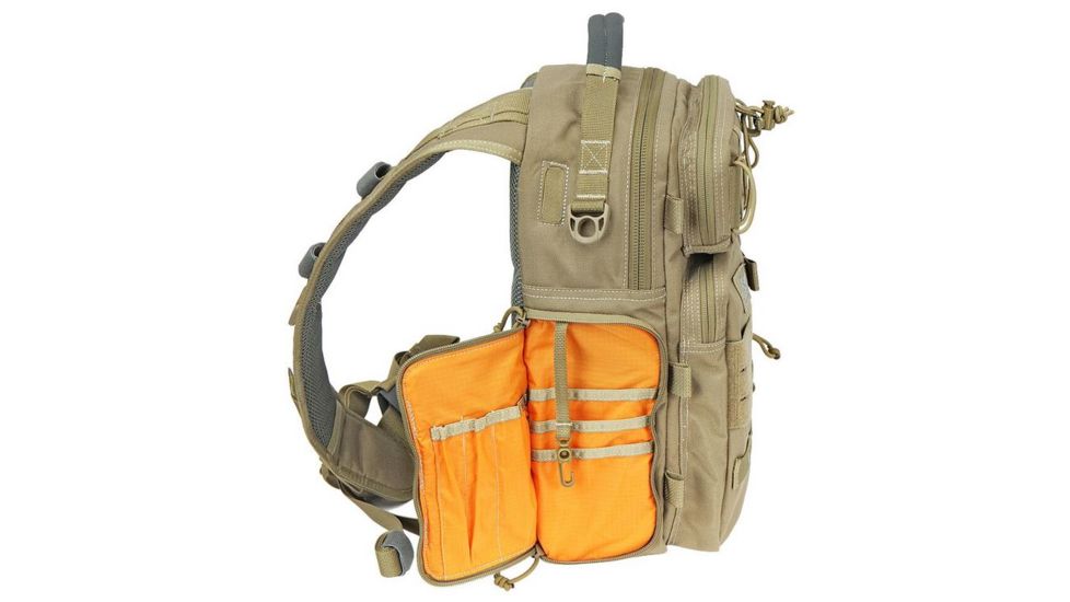 Vanquest Gear JAVELIN 3.0 VSlinger Left-Shoulder-Carry Slingpack, Coyote Tan, Large 760377CT