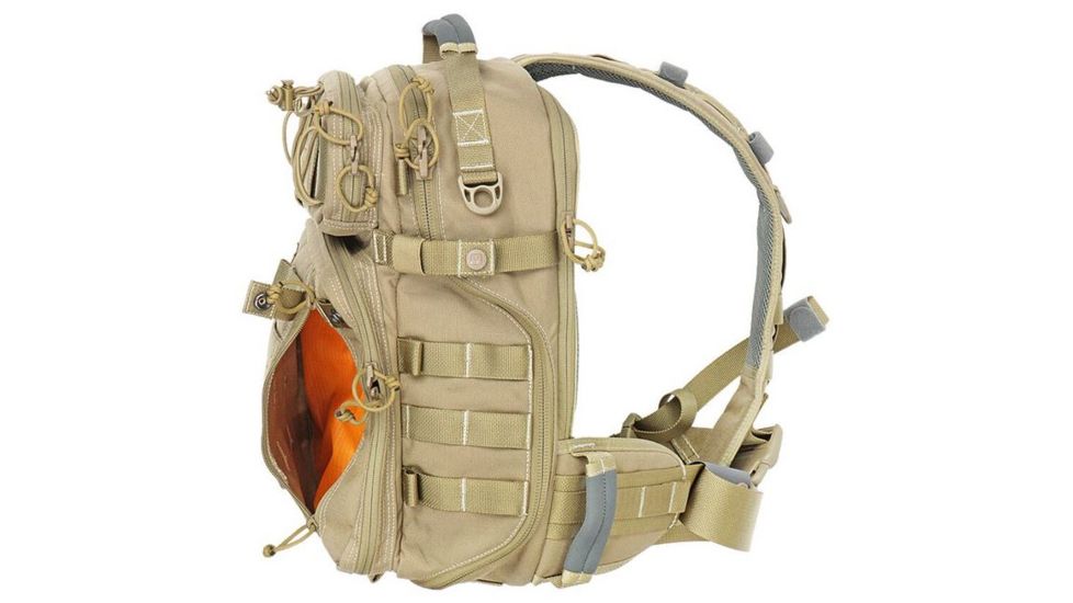 Vanquest Gear JAVELIN 3.0 VSlinger Left-Shoulder-Carry Slingpack, Coyote Tan, Large 760377CT