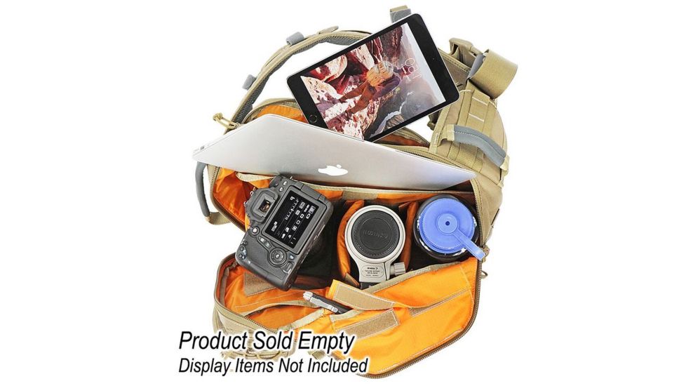 Vanquest Gear JAVELIN 3.0 VSlinger Left-Shoulder-Carry Slingpack, Coyote Tan, Large 760377CT