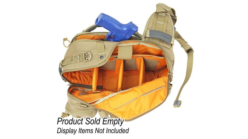 Vanquest Gear JAVELIN 3.0 VSlinger Left-Shoulder-Carry Slingpack, Coyote Tan, Large 760377CT