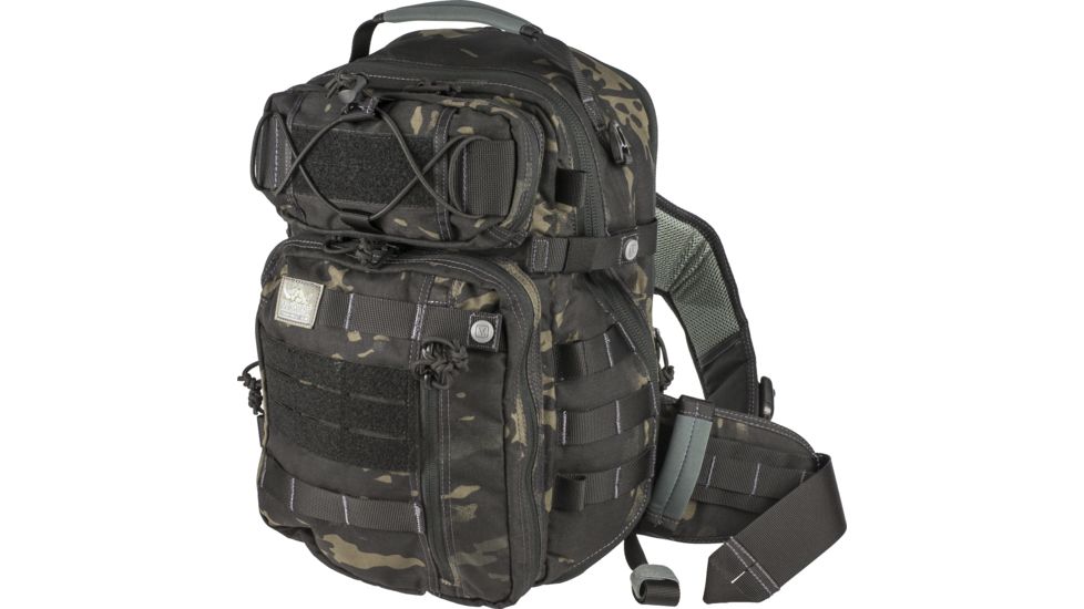 Vanquest Gear JAVELIN 3.0 VSlinger Left-Shoulder-Carry Slingpack, MultiCam-Black, Large 760377MCB