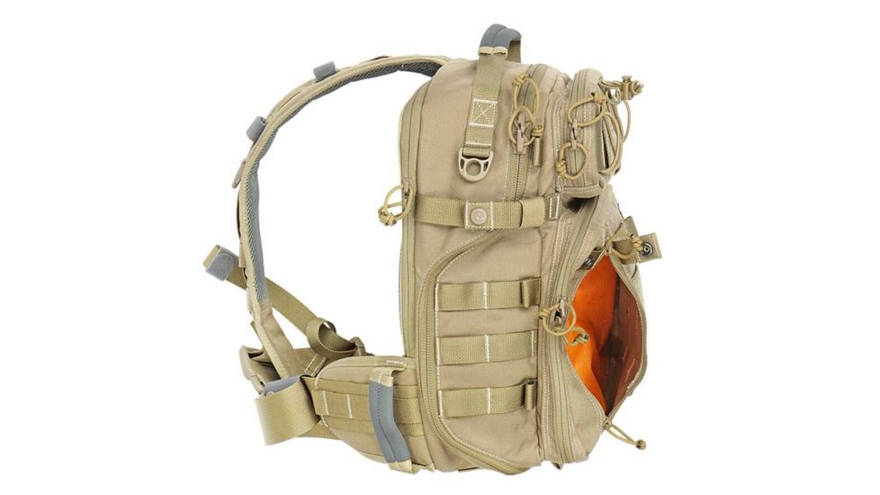 Vanquest Gear JAVELIN 3.0 VSlinger Right-Shoulder-Carry Slingpack, Coyote Tan, Large 760388CT