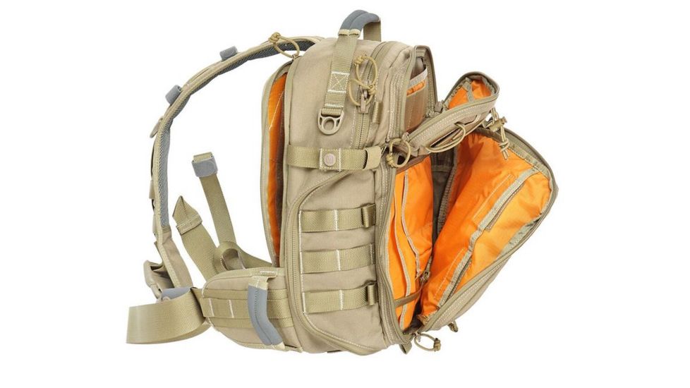Vanquest Gear JAVELIN 3.0 VSlinger Right-Shoulder-Carry Slingpack, Coyote Tan, Large 760388CT