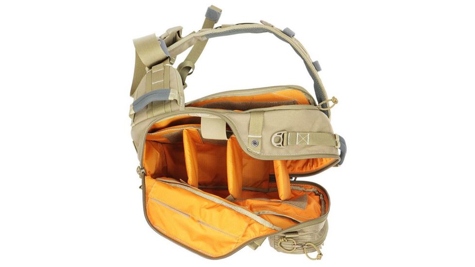 Vanquest Gear JAVELIN 3.0 VSlinger Right-Shoulder-Carry Slingpack, Coyote Tan, Large 760388CT
