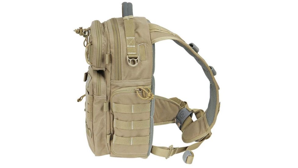 Vanquest Gear JAVELIN 3.0 VSlinger Right-Shoulder-Carry Slingpack, Coyote Tan, Large 760388CT